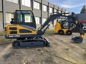 Minibagr G50 - Yanmar, mega akce Príslušenství