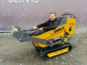 Mini dumper GORILA G800L - Nový, nepoužitý, záruka